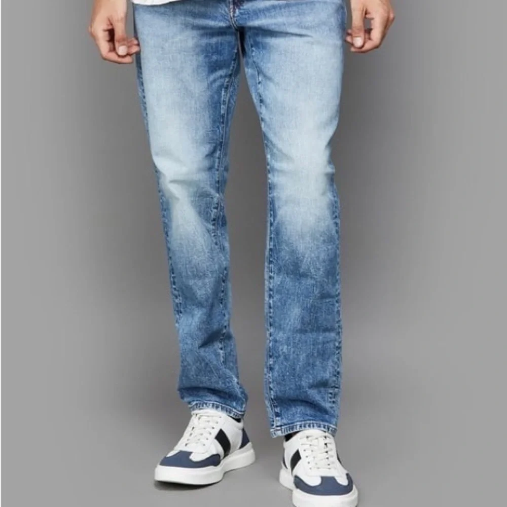 American Eagle Outfitters Mens Slim Skinny Jeans Blue Stretch Pocket 29 x 30 - Picture 2 of 6
